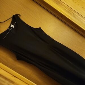 Old Navy Black Midi Dress